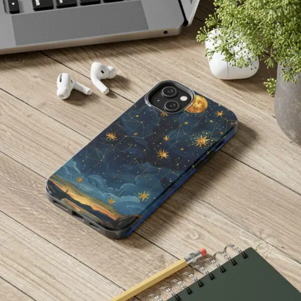 Celestial Mosaic Tough Phone Case for iPhone and Samsung - Image 90