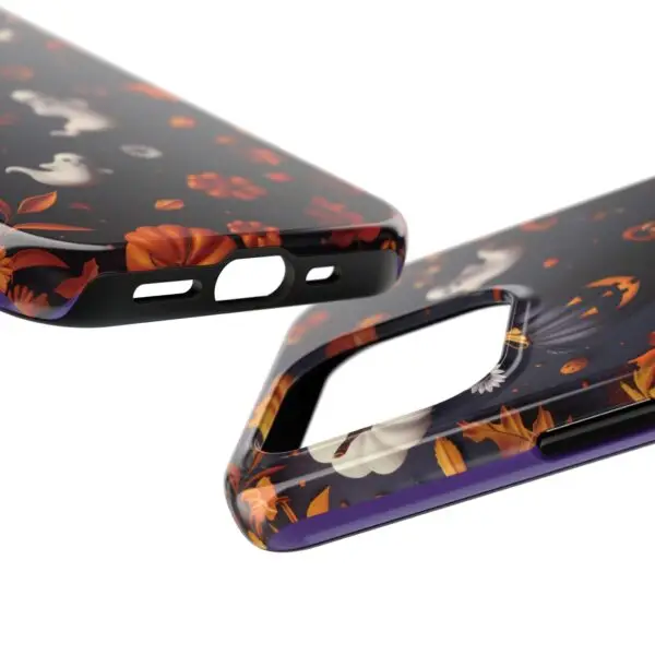 Spooky Harvest Autumn Halloween Skulls Tough Phone Cases for iPhone and Samsung - Image 93