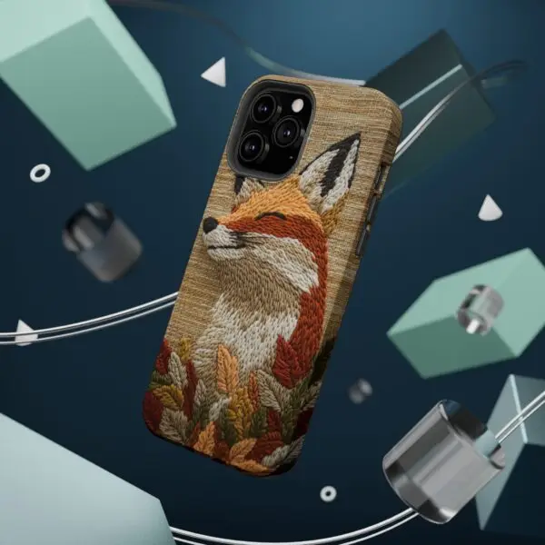 Autumn Whimsy Fox Magnetic Tough Case for iPhone and Samsung - Image 83