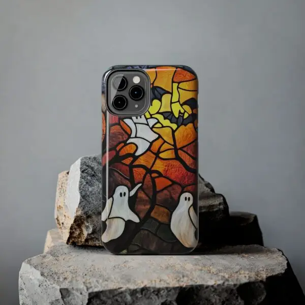 Spectral Stained Glass Halloween Tough Phone Case for iPhone and Samsung - Image 27