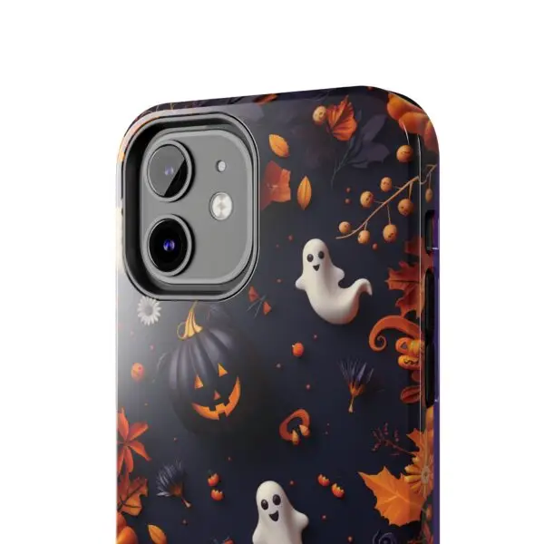 Spooky Harvest Autumn Halloween Skulls Tough Phone Cases for iPhone and Samsung - Image 38