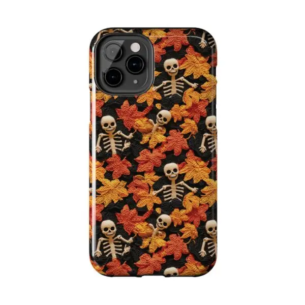 3D Autumn Skeleton Tough Phone Cases for iPhone and Samsung - Image 22
