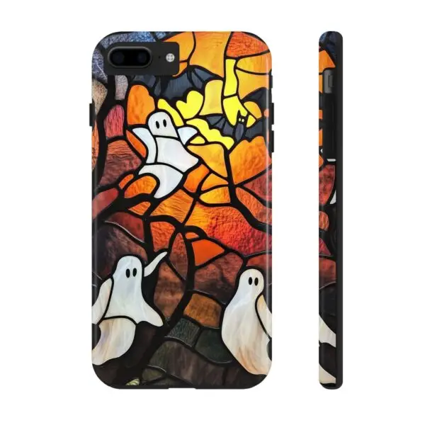 Spectral Stained Glass Halloween Tough Phone Case for iPhone and Samsung - Image 6