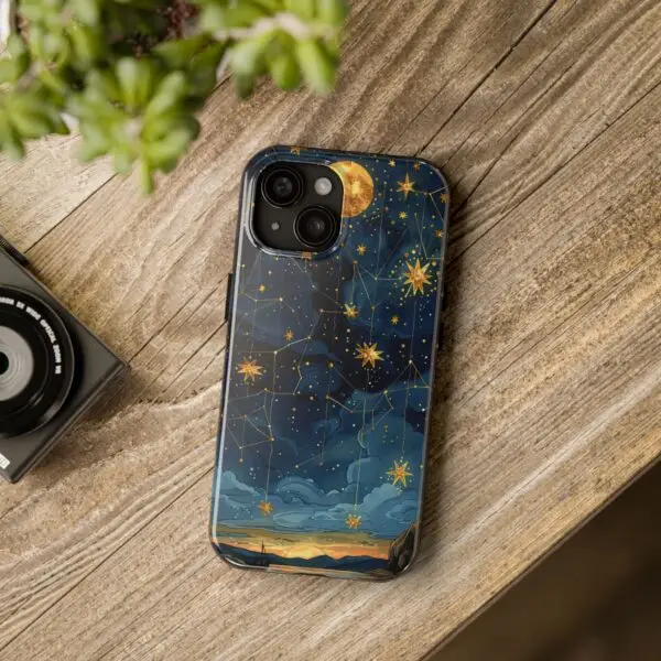 Celestial Mosaic Tough Phone Case for iPhone and Samsung - Image 5