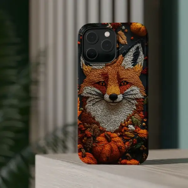 Autumn Whisper Fox Magnetic Tough Case for iPhone and Samsung - Image 39