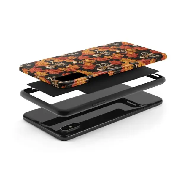 3D Autumn Skeleton Tough Phone Cases for iPhone and Samsung - Image 6