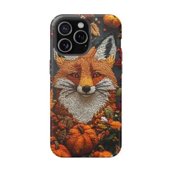 Autumn Whisper Fox Magnetic Tough Case for iPhone and Samsung - Image 116