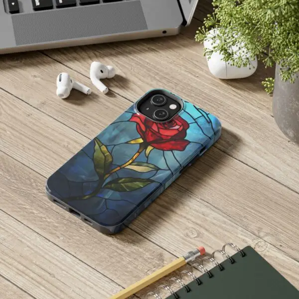 Enchanted Rose Tough Phone Case for iPhone and Samsung - Image 84