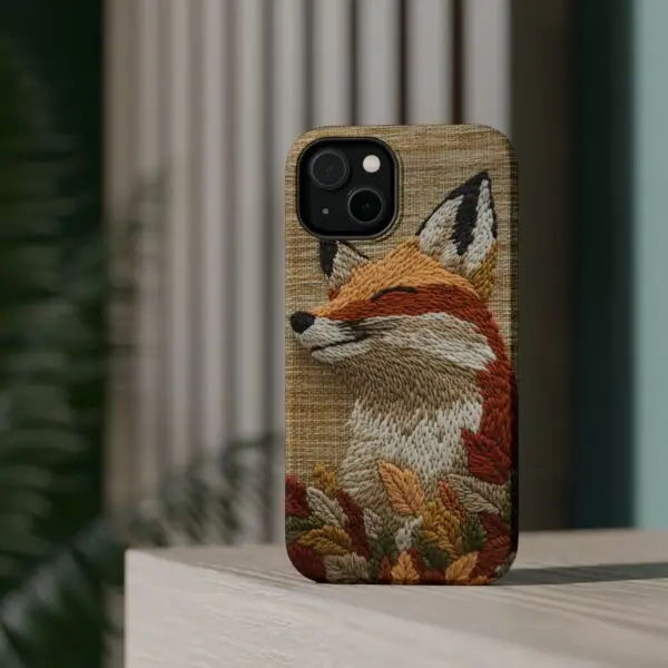 Autumn Whimsy Fox Magnetic Tough Case for iPhone and Samsung - Image 14