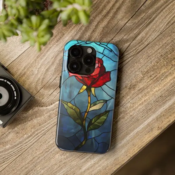 Enchanted Rose Tough Phone Case for iPhone and Samsung - Image 100