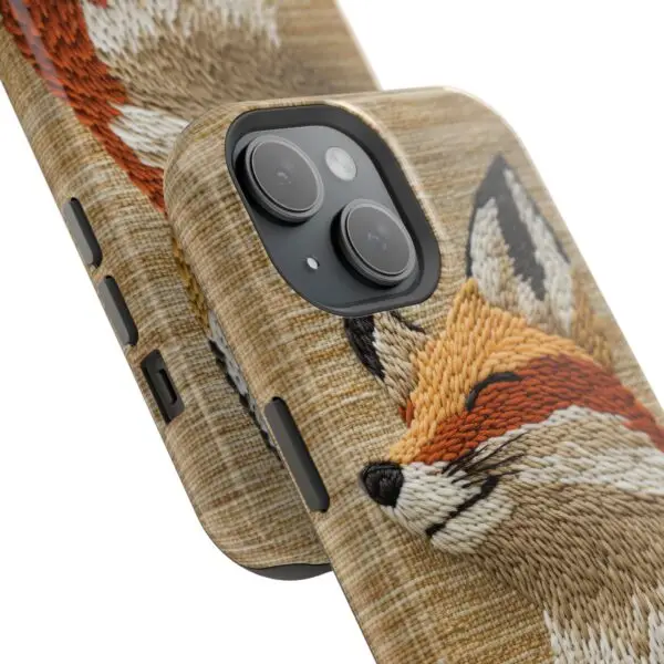 Autumn Whimsy Fox Magnetic Tough Case for iPhone and Samsung - Image 3