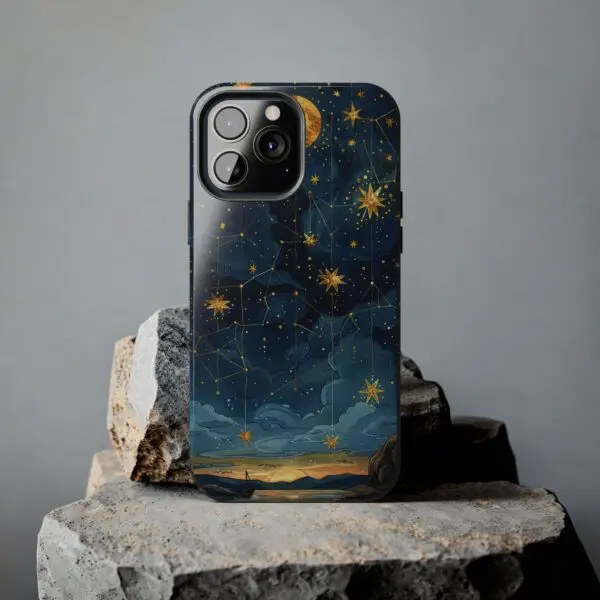 Celestial Mosaic Tough Phone Case for iPhone and Samsung - Image 81