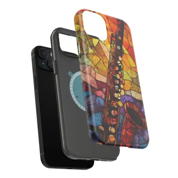 Symphonic Stained Glass Oboe Magnetic Tough Case for iPhone and Samsung - Image 107