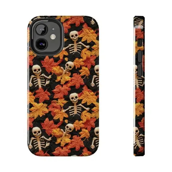3D Autumn Skeleton Tough Phone Cases for iPhone and Samsung - Image 39