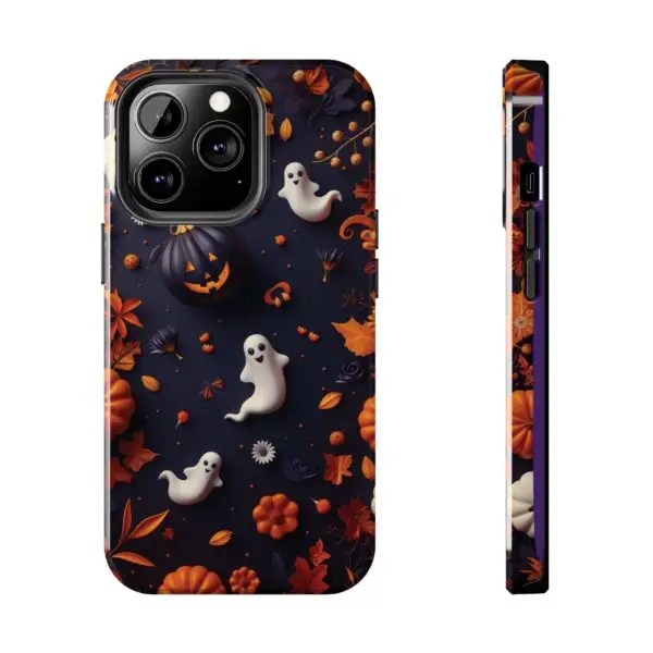Spooky Harvest Autumn Halloween Skulls Tough Phone Cases for iPhone and Samsung - Image 71