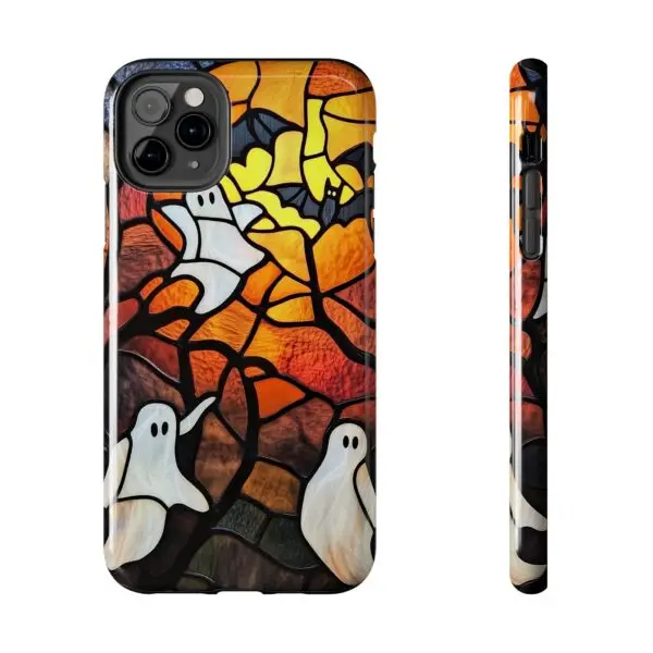 Spectral Stained Glass Halloween Tough Phone Case for iPhone and Samsung - Image 29