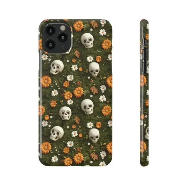 Autumn Requiem Mossy Autumn Skull Slim Phone Case for iPhone and Samsung - Image 40