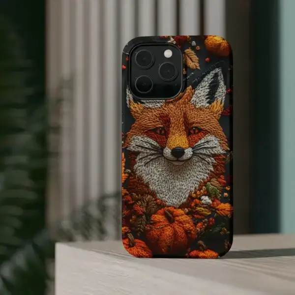 Autumn Whisper Fox Magnetic Tough Case for iPhone and Samsung - Image 44