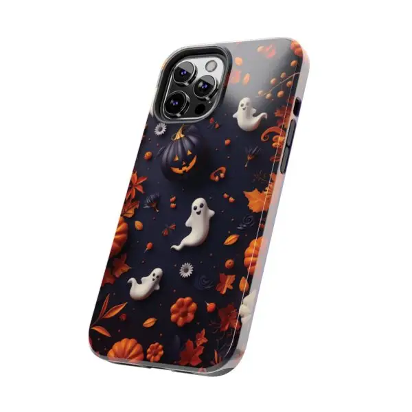 Spooky Harvest Autumn Halloween Skulls Tough Phone Cases for iPhone and Samsung - Image 55