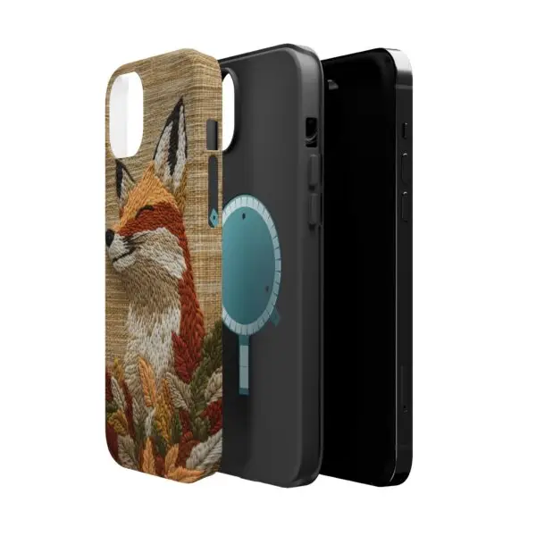 Autumn Whimsy Fox Magnetic Tough Case for iPhone and Samsung - Image 32