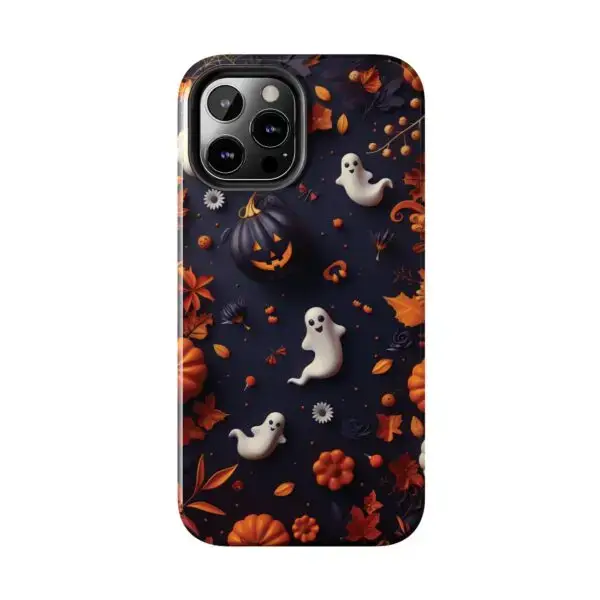 Spooky Harvest Autumn Halloween Skulls Tough Phone Cases for iPhone and Samsung - Image 54
