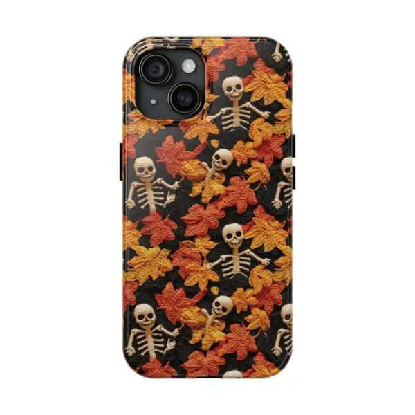3D Autumn Skeleton Tough Phone Cases for iPhone and Samsung - Image 87