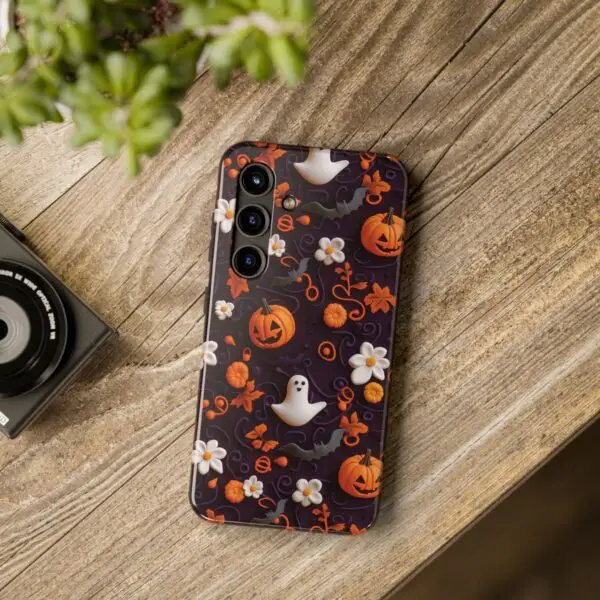 Halloween Frolic 3d Autumn Halloween Tough Phone Cases for iPhone and Samsung - Image 110