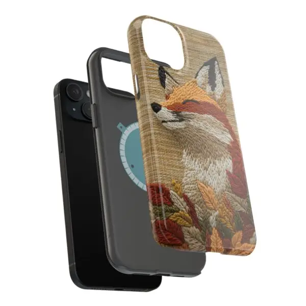Autumn Whimsy Fox Magnetic Tough Case for iPhone and Samsung - Image 102