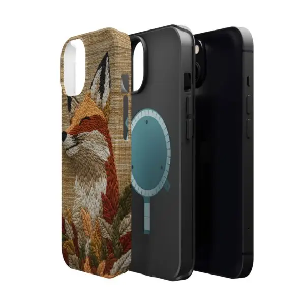 Autumn Whimsy Fox Magnetic Tough Case for iPhone and Samsung - Image 52