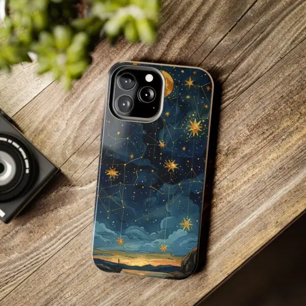 Celestial Mosaic Tough Phone Case for iPhone and Samsung - Image 82