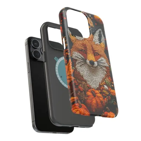 Autumn Whisper Fox Magnetic Tough Case for iPhone and Samsung - Image 117