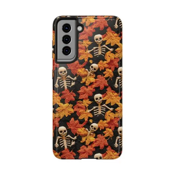 3D Autumn Skeleton Tough Phone Cases for iPhone and Samsung - Image 122