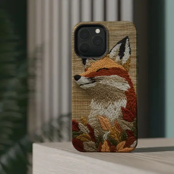 Autumn Whimsy Fox Magnetic Tough Case for iPhone and Samsung - Image 79