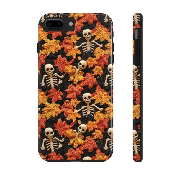 3D Autumn Skeleton Tough Phone Cases for iPhone and Samsung - Image 3