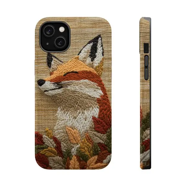 Autumn Whimsy Fox Magnetic Tough Case for iPhone and Samsung - Image 26