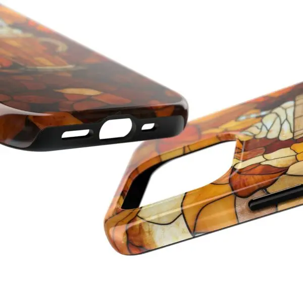 Stained Glass Pumpkin Spice Latte (PSL) Tough Phone Case for iPhone and Samsung - Image 93