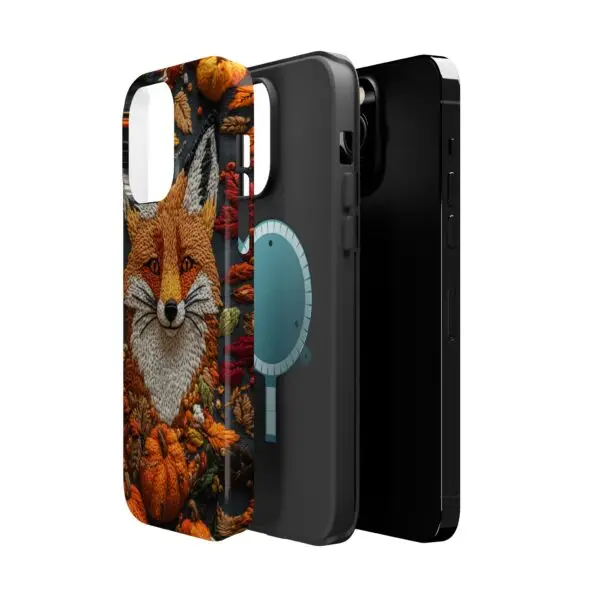 Autumn Whisper Fox Magnetic Tough Case for iPhone and Samsung - Image 37