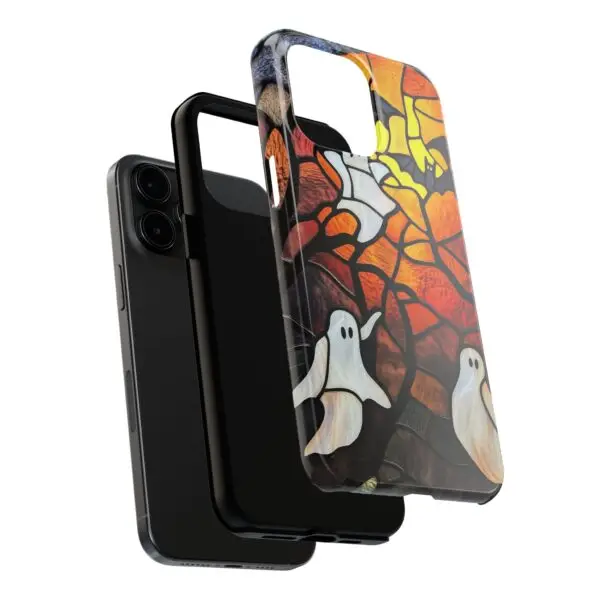 Spectral Stained Glass Halloween Tough Phone Case for iPhone and Samsung - Image 104