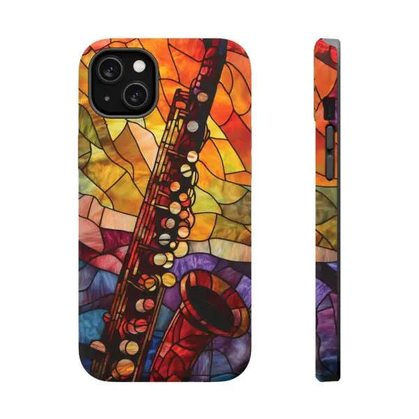 Symphonic Stained Glass Oboe Magnetic Tough Case for iPhone and Samsung - Image 31