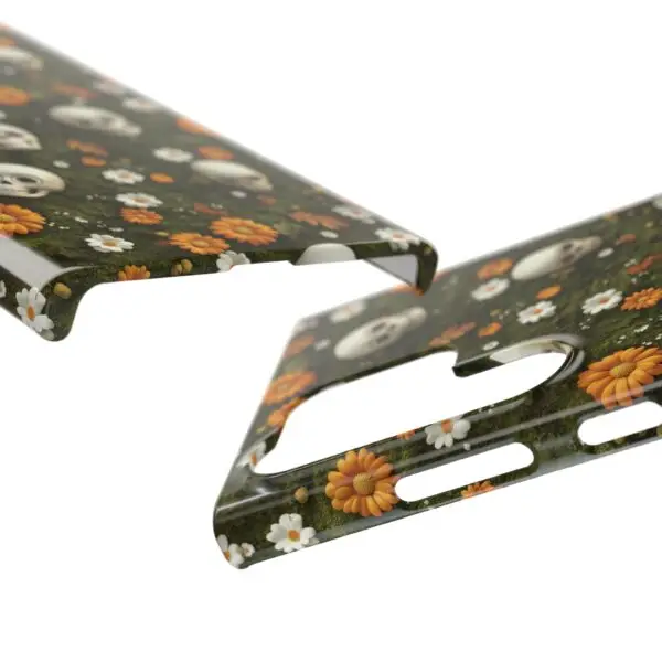 Autumn Requiem Mossy Autumn Skull Slim Phone Case for iPhone and Samsung - Image 53