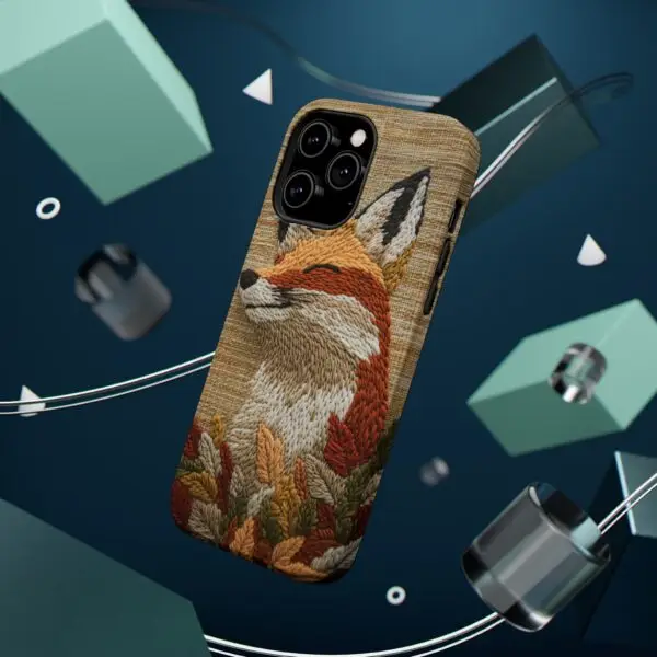Autumn Whimsy Fox Magnetic Tough Case for iPhone and Samsung - Image 43