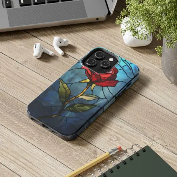 Enchanted Rose Tough Phone Case for iPhone and Samsung - Image 88