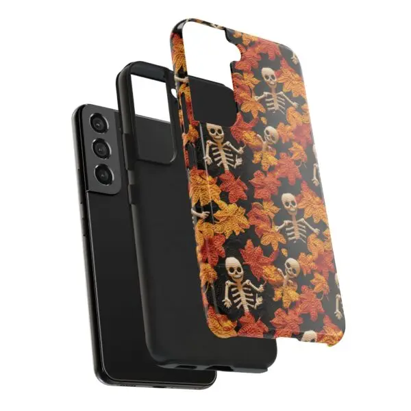 3D Autumn Skeleton Tough Phone Cases for iPhone and Samsung - Image 120
