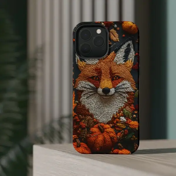 Autumn Whisper Fox Magnetic Tough Case for iPhone and Samsung - Image 84