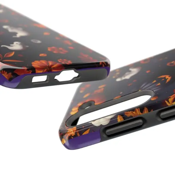 Spooky Harvest Autumn Halloween Skulls Tough Phone Cases for iPhone and Samsung - Image 113