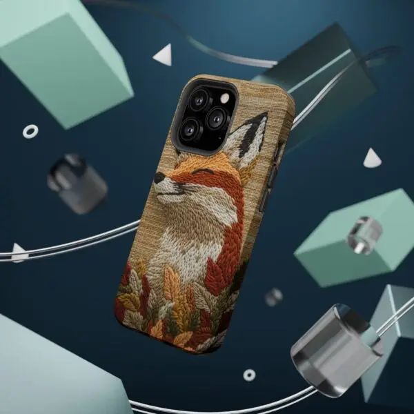 Autumn Whimsy Fox Magnetic Tough Case for iPhone and Samsung - Image 73