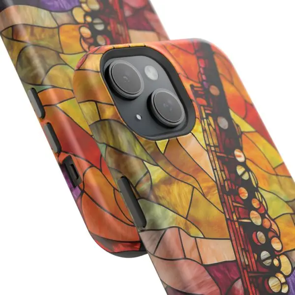 Symphonic Stained Glass Oboe Magnetic Tough Case for iPhone and Samsung - Image 88