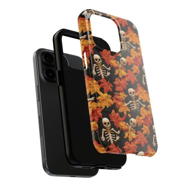 3D Autumn Skeleton Tough Phone Cases for iPhone and Samsung - Image 95