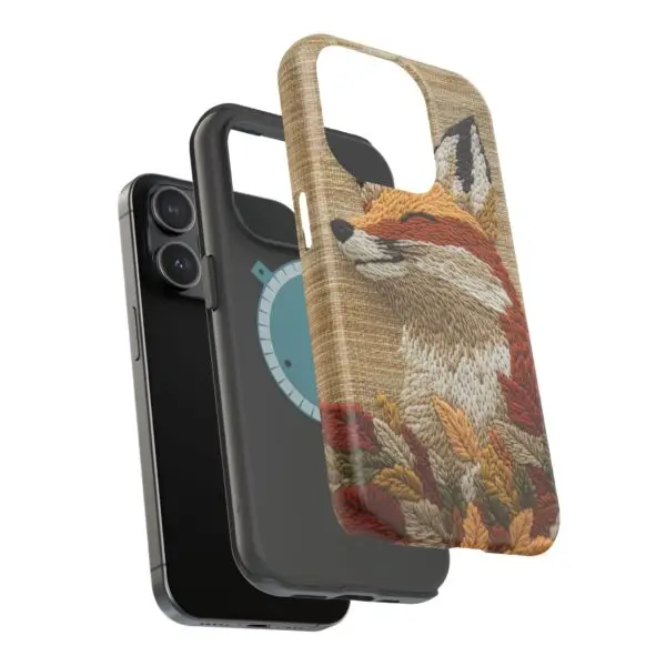 Autumn Whimsy Fox Magnetic Tough Case for iPhone and Samsung - Image 97