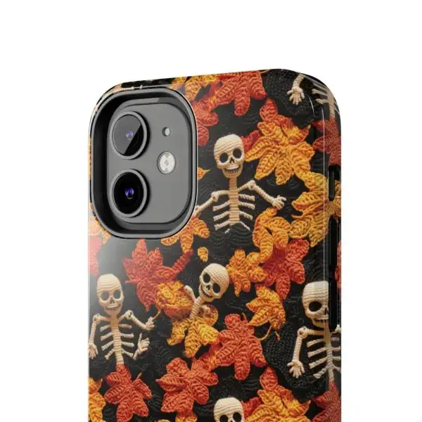 3D Autumn Skeleton Tough Phone Cases for iPhone and Samsung - Image 42